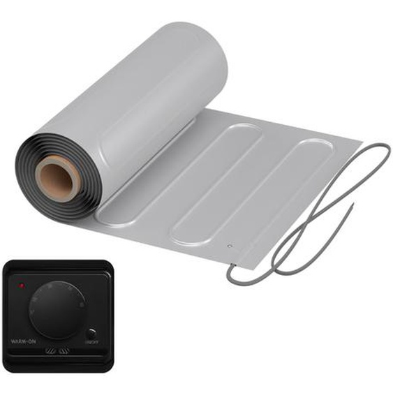 Natte chauffante  ALU 150 W/m² avec Thermostat AC3082H analogique, noir - 3,5 m²