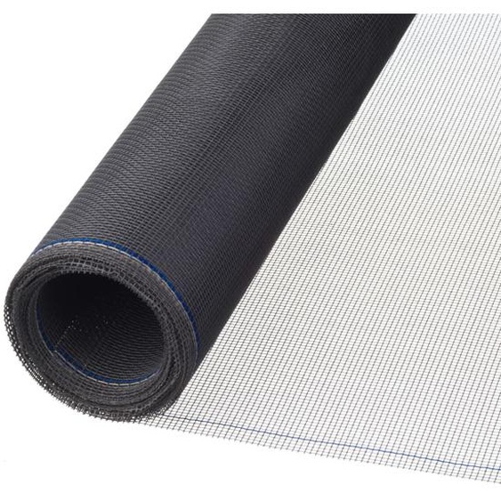 Nature Moustiquaire 1x3 m Fibre de verre Noir