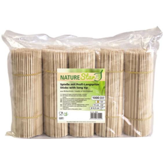 NATURE STAR Pique à brochette, en bois, longueur: 300 mm