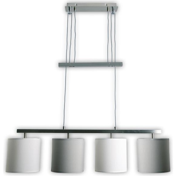 Näve E27 Lampe suspendue TILDE 86x15cm gris 7090516