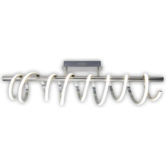 Näve LED Plafonnier BELLEZA 100x20cm 35W blanc chaud acier-blanc 1374350