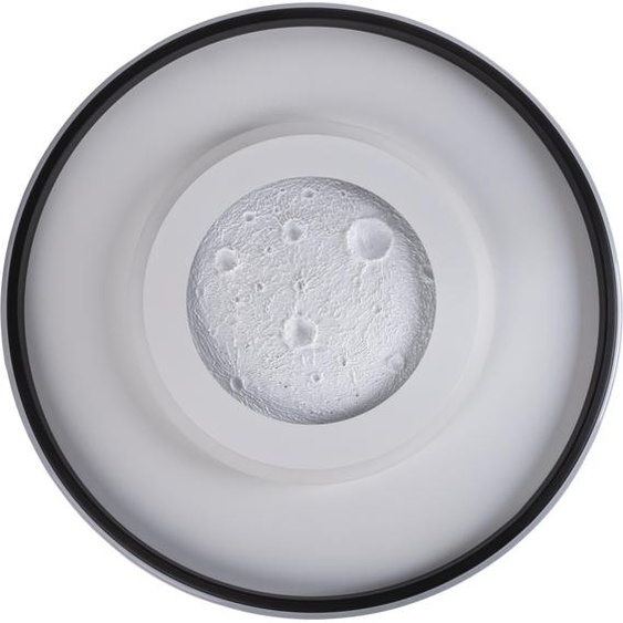 Näve Leuchten Plafonnier LED LIVANA Ø:70cm Plafonniers LED LIVANA Ø:70cm - Plafonnier LED LIVANA Ø:70cm, plafonnier de style moderne, en métal et plastique blanc, hauteur 6,2 cm, Ø 70 cm, LED incluse - dimmable - changeur CCT - changeur de couleur RGB -