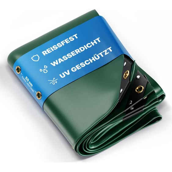 NEMAXX® Bâche 500x800 cm – Imperméable, 650g/m², Vert