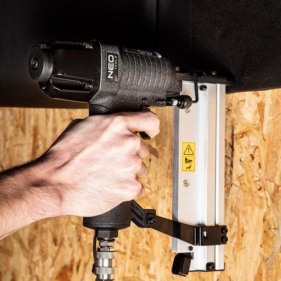 NEO TOOLS Agrafes galvanisées pour agrafeuse pneumatique (pour NEO modèle 14-572), GA21, type 80 (380), longueur 6-16 mm, 4000 pièces, en fil dacier