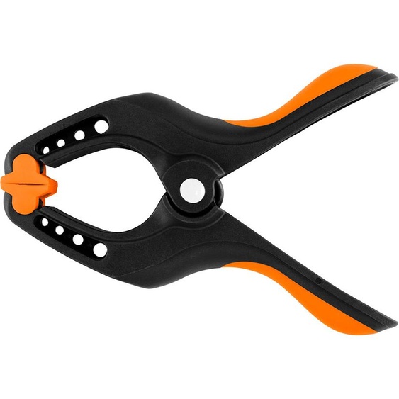 NEO TOOLS Pince à ressort, plastique PA6+TPR+PE, ressort en acier fort, utile pour la menuiserie, la soudure, le modelage, pince forte, poignée ergonomique (6/150 mm)