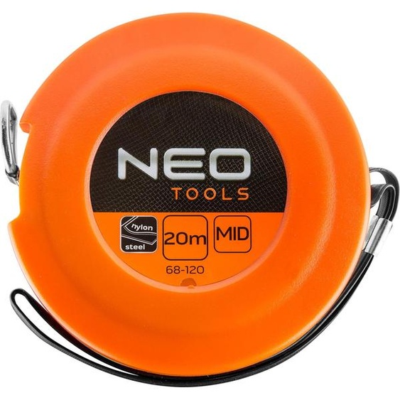 NEO TOOLS Ruban à mesurer en acier 20 m x 9,5 mm