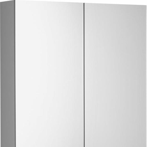 NEON armoire de toilette, 60x66,5cm, blanc