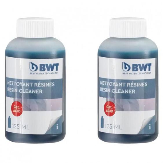 Nettoyants résine - BWT - Stericlean - Nettoie efficacement les résines échangeuses dions de ladoucisseur - 2 x 125ml