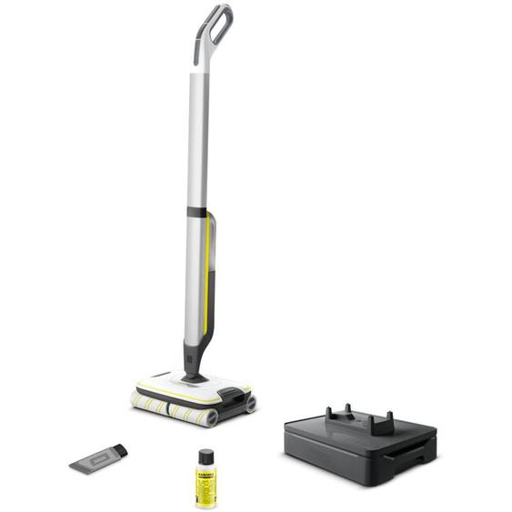 Nettoyeur aspirateur laveur fc 7 sans fil Autonomie 45 min 135m² 3 modes de Nettoyage Position Parking Auto-Nettoyage des rouleaux - Karcher