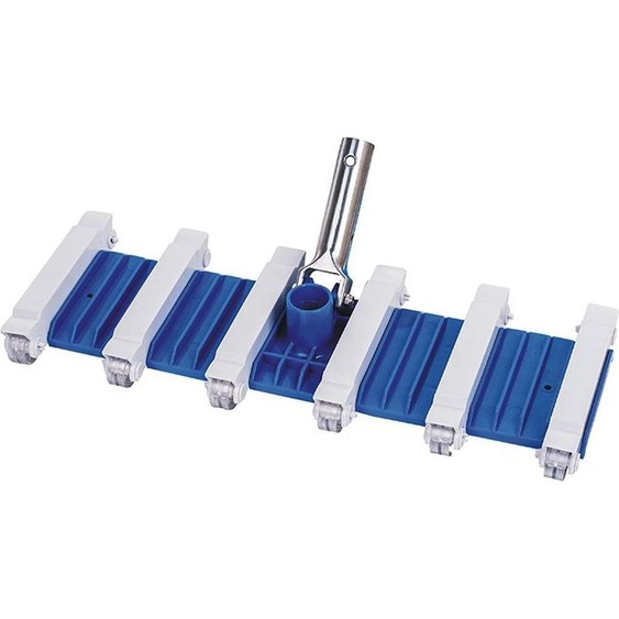 Nettoyeur de piscine - pour bassins en béton sans aspiration dangle avec support ALU 47 cm