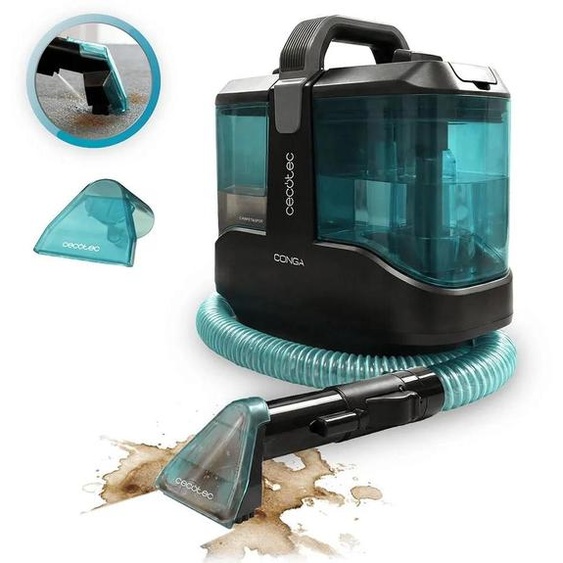 Nettoyeur de tissus dameublement Conga 3000 Carpet&Spot Clean Puissance daspiration max. 450 W et 13 kPa. Design compact. Réservoir deau propre de 1000 ml et réservoir deau sale de 550 ml. Fonction pulvérisation.