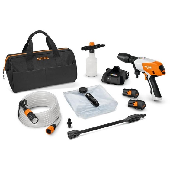 Nettoyeur haute pression 10,8V RCA 20.0 + 2 batteries AS 2 + chargeur AL 1 + sac de rangement - STIHL - RA02-011-7610