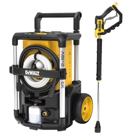 Nettoyeur haute pression XR 2 x 18 V Brushless (sans batterie ni chargeur) DEWALT DCMPW1600N-XJ