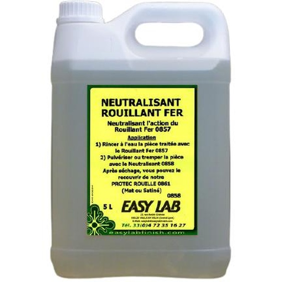 Neutralisant rouillant fer 1L - EASY LAB - 0858-1