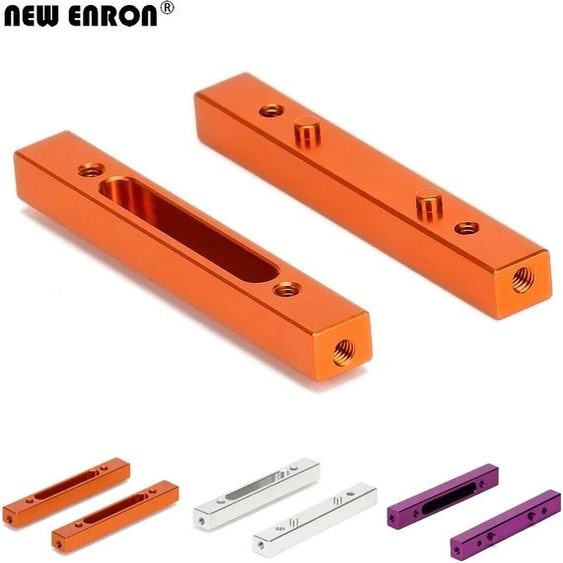NEW ENRON Nouveau support de cloison avant/arrière en Aluminium, 2 pièces, pour voitures RC 86079 HPI SAVAGE SS Flux X 86386 XL 1/10, pièces de mise à niveau, 4.6 5.9