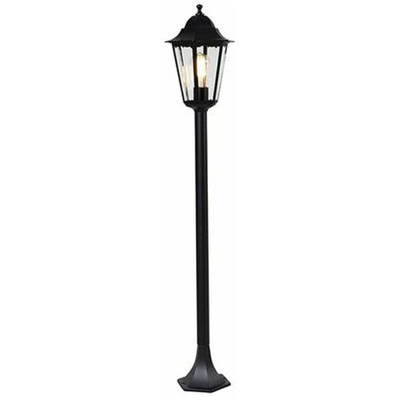 New orleans - Lanterne - 1 lumière - ø 23.1 cm - Noir - Classique/Antique - éclairage extérieur - Qazqa