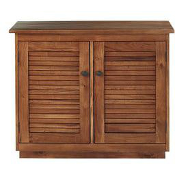 NEWPORT  Meuble sous vasque en acajou massif 97 cm