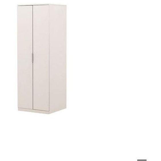 Nice armoire de rangement 2 portes beige.