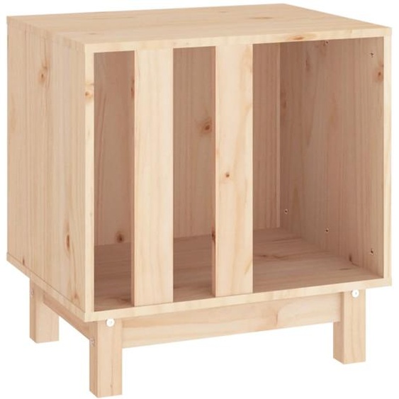 Niche pour chien 50x40x52 cm pin massif