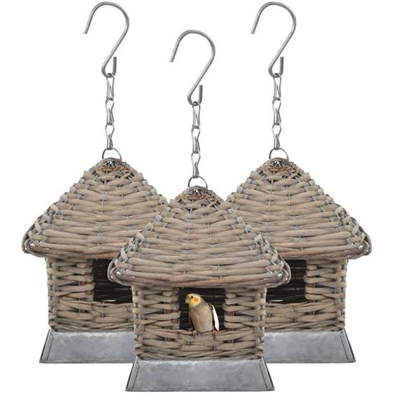 Nichoir 3 pcs Osier