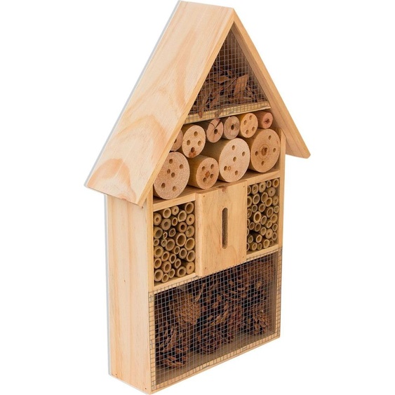Nichoir Hôtel pour insectes Maison pour insectes 48 x 31 x 10 cm Bois