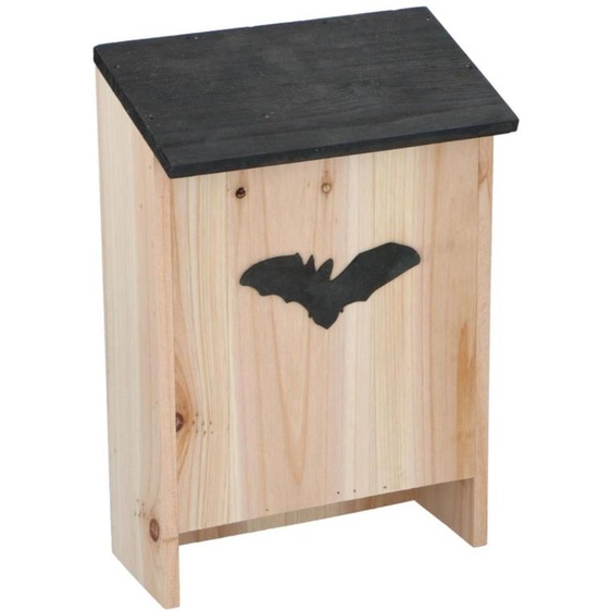 Nichoir pour chauves-souris Kinzo – Abri pour chauves-souris – Hôtel pour chauves-souris dextérieur – Installation recommandée à partir de 3 mètres – 33 x 22 x 12 cm