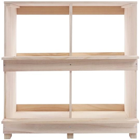 Nichoir pour poules, design à 4/6 compartiments, construction en bois durable, 4 compartiments