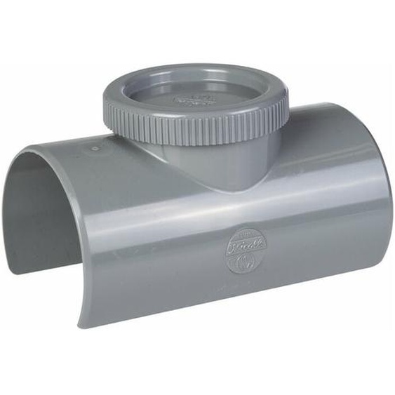 Nicoll - Selle de réparation pvc gris - Femelle diamètre 100 - 90 mm