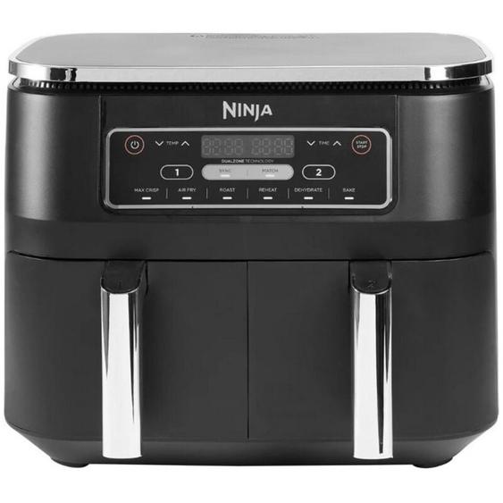 Ninja - air fryer dual zone / 6 en 1 2 tiroirs 7,6L noir AF300EU