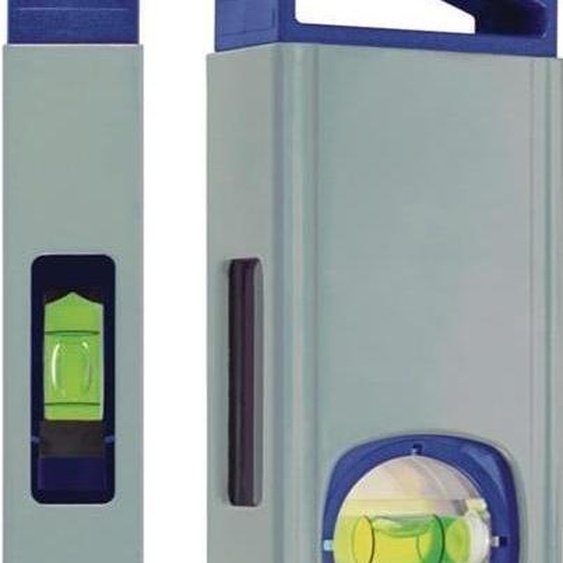 Niveau à bulle 60 cm aluminium argent nivelle à miroir max. ±0,5 mm/m