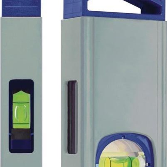 Niveau à bulle 60 cm aluminium argenté avec aimant ± 0,5 mm/m