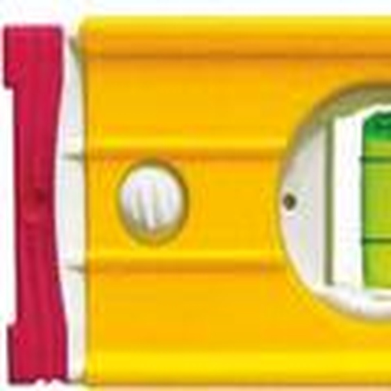 Niveau à bulle STABILA L.120cm alu. électronique 2.fiole Vert. avec rainures de préhension