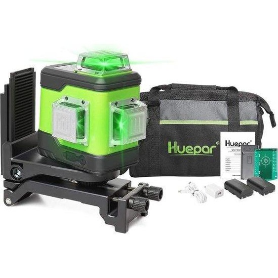 Niveau laser avec 3 lignes à 360° et haute précision
