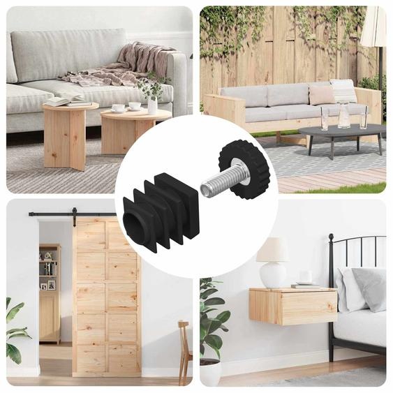 Niveleurs de meubles Réglable 1895 pcs Noir PP