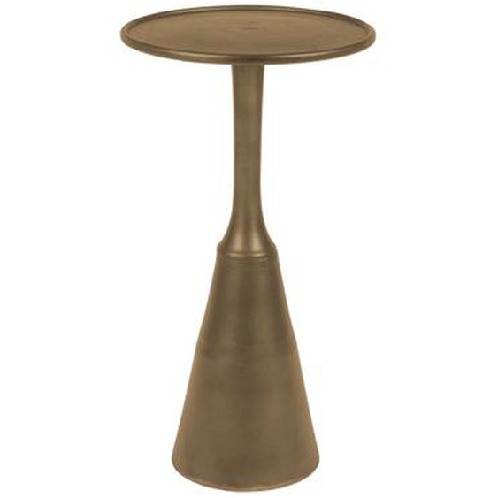 Noah - Table dappoint ronde en métal ø35cm - Couleur - Or