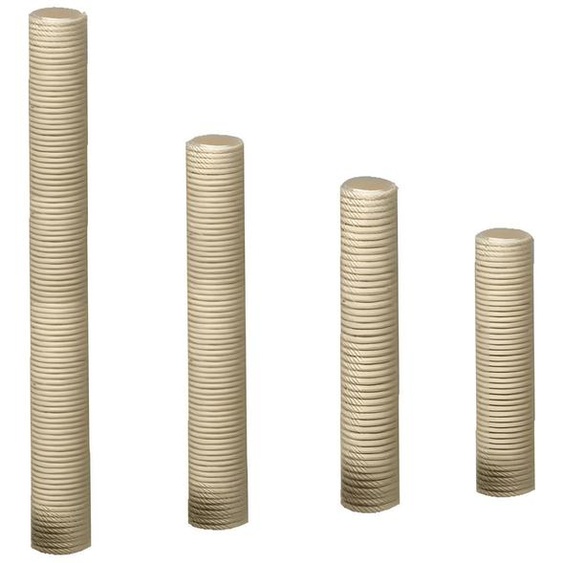 Nobby Colonne sisal beige, dimensions : 60 cm x ø 9 cm