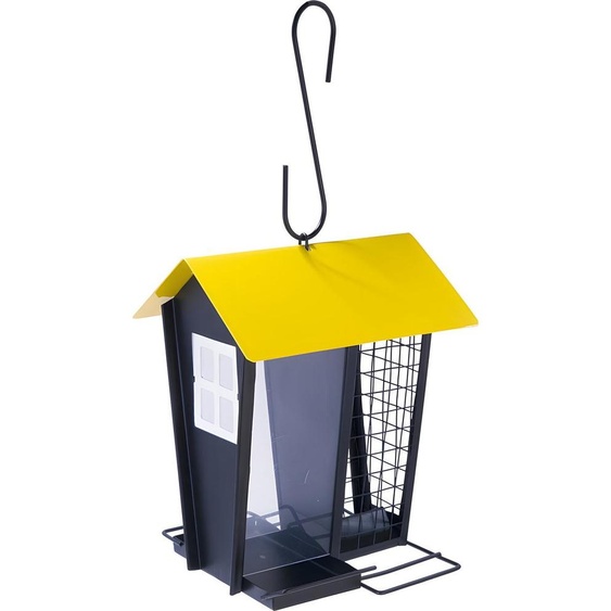 Nobby Futterhaus LAJA schwarz 17 x 16 x 21 cm