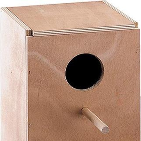 Nobby Nichoir pour grandes perruches vertical 25 x 25 x 36 cm