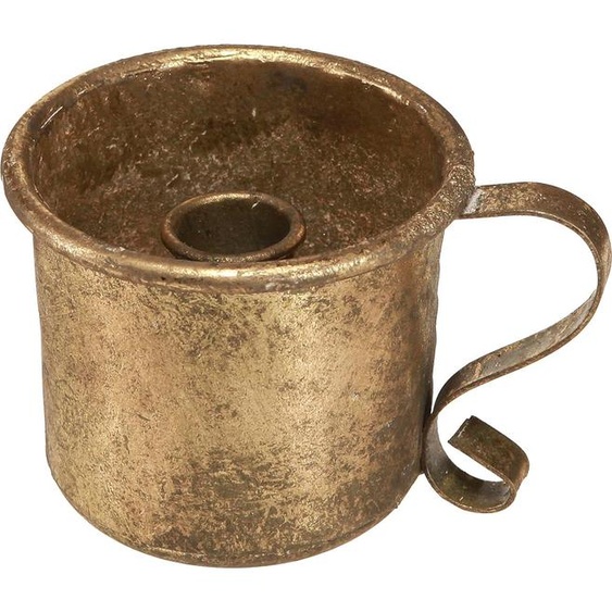 Noble porte-bougie de style vintage pour bougies tige en métal