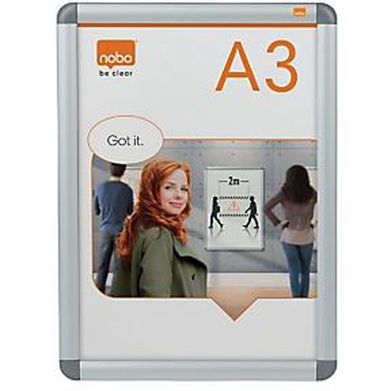 NOBO Cadre clipsable A3