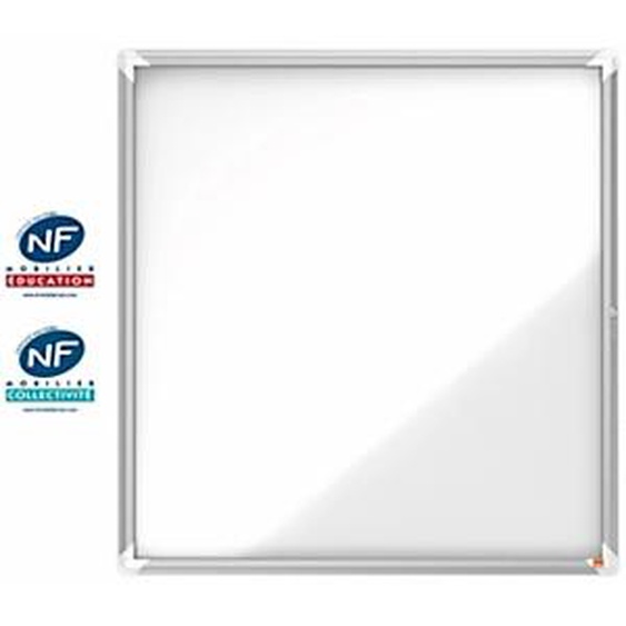 Nobo Premium Plus Vitrine dextérieur porte-battante fond magnétique 12 feuilles A4