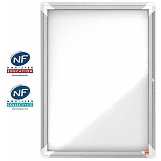 Nobo Premium Plus Vitrine dextérieur porte-battante fond magnétique 4 feuilles A4