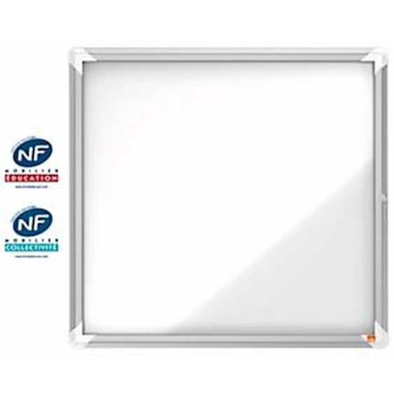 Nobo Premium Plus Vitrine dextérieur porte-battante fond magnétique 6 feuilles A4