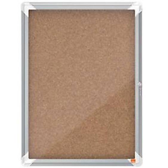 Nobo Vitrine daffichage magnétique Premium Plus - 49,3 x 66,8 cm - Format  4 x A4 - Cadre aluminium