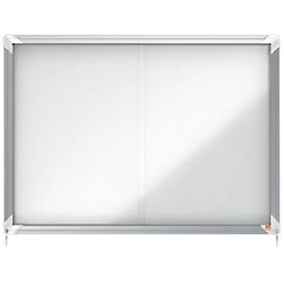 Nobo Vitrine daffichage magnétique Premium Plus - 92,2 x 66,5 cm - Format  8 x A4 - Cadre aluminium
