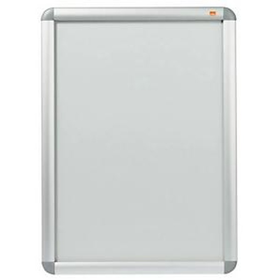 NOBO Vitrine porte-affiche clipsable, aluminium, anti-reflet en PVC, format A2