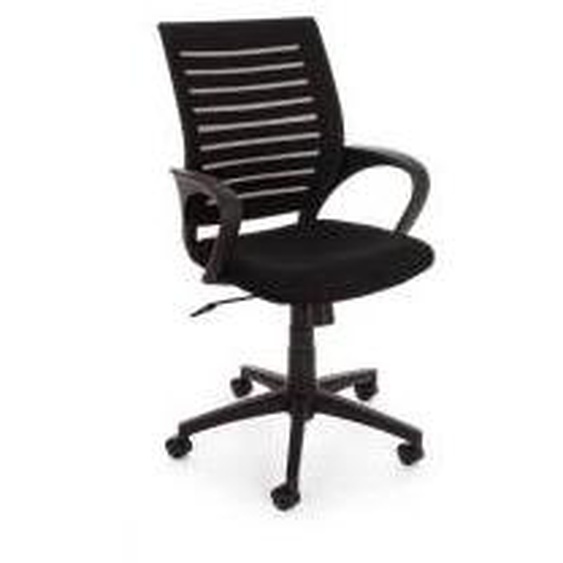 Noir Chaise de bureau REMY Noir  - Coton - 0
