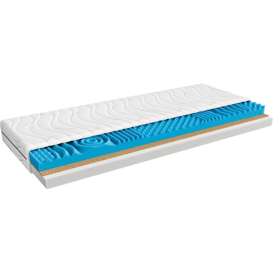 NOIR ROUGE BLANC Matelas en mousse Irys Fresh 160x200 H4