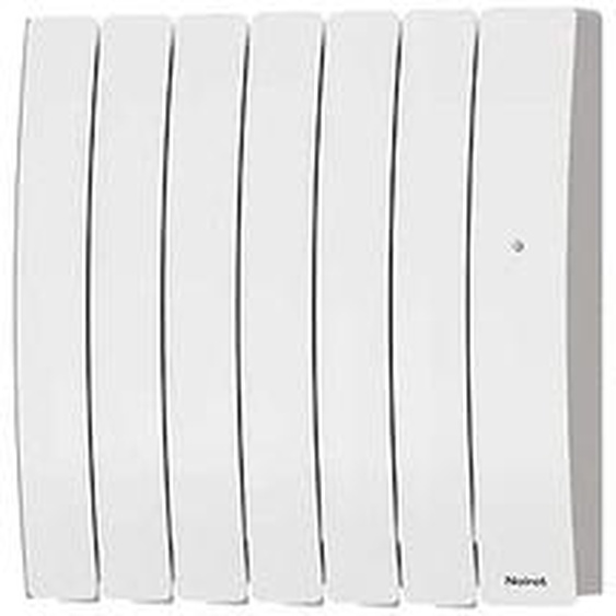 Noirot - Radiateur à inertie fluide Actiflo horizontal 1000W blanc connectable