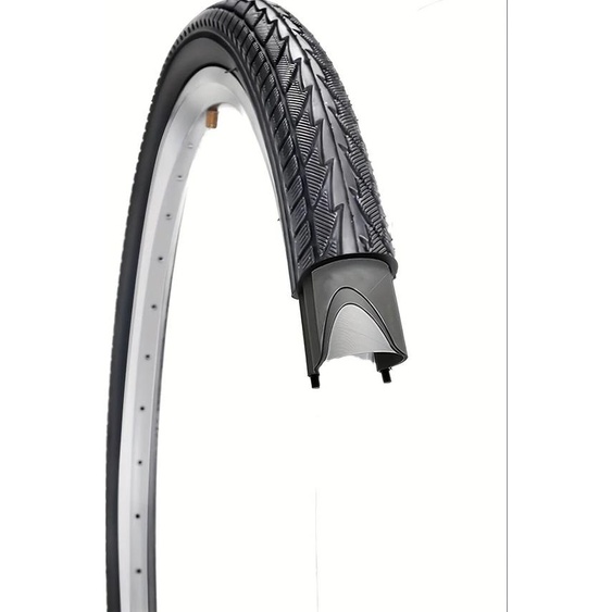 NONE 26 pneus de vélo 26x1.75 pliable remplacement noir pneu de vélo pour hybride ville route banlieue vélos urbains